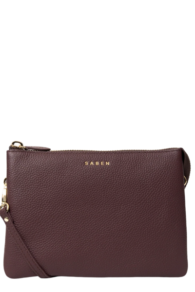 Tilly's Big Sis Crossbody-Merlot