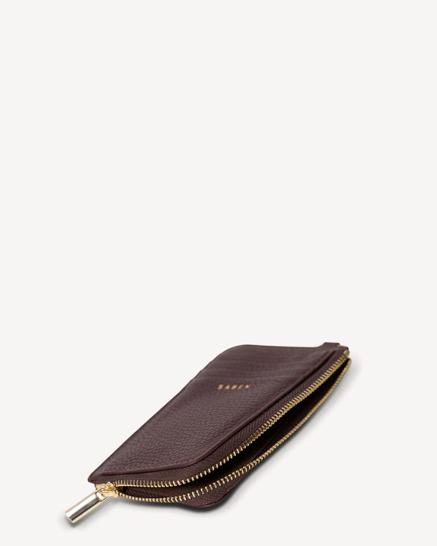 Winona Cardholder- Merlot