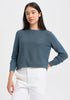 Womens Stitch Sweater -Bluestone-1859