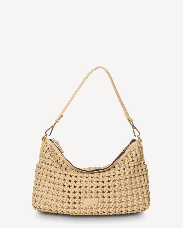 Claudia Crossbody Raffia Braid