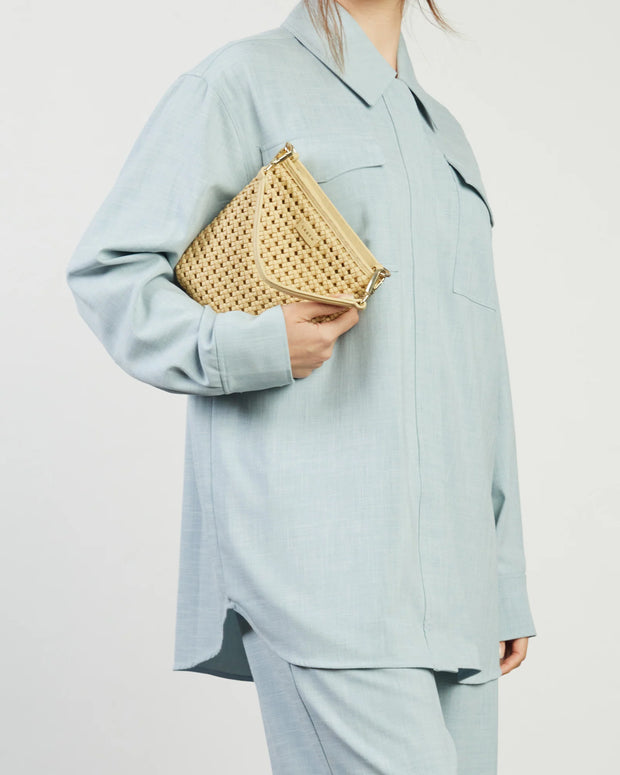 Coco Mini Bag  Raffia Braid