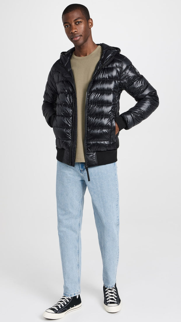 Mens Crofton Bomber Black Label Black   2251MB