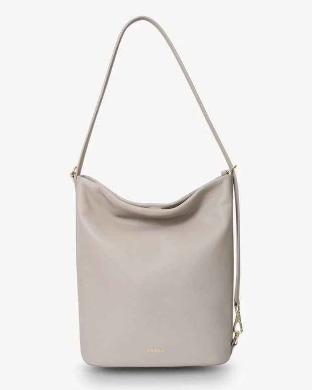 June Shoulder Bag Dove Pebble