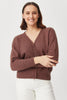 Womens Alina Cardigan-Pecan-100160