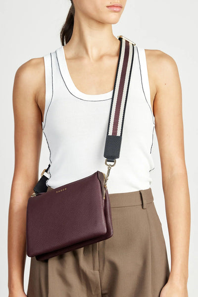 Tilly's Big Sis Crossbody-Merlot