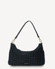 Claudia Crossbody Black Braid