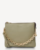 Matilda Crossbody Chunky Chain Eucalyptus