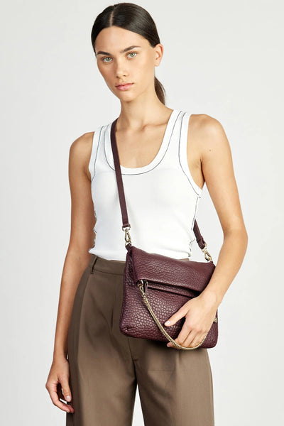 Daria Shoulder Bag Merlot Bubble