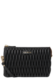 Tilly Crossbody Bag - Black Diamond Quilt