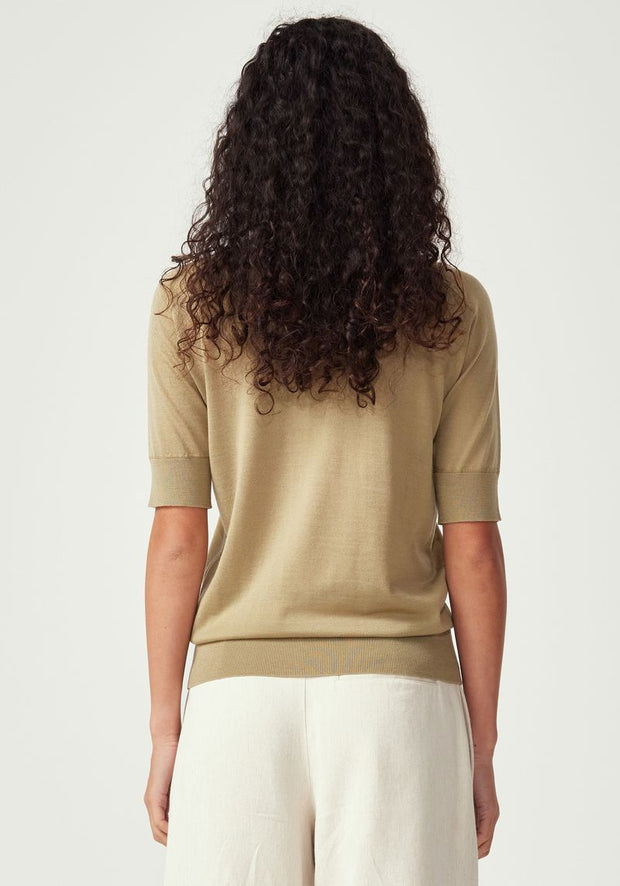 Womens Tenera Knit Tee Aloe 10001VN