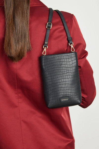 Maggie Crossbody -Black Luxe