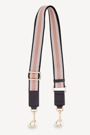 Feature Strap Webbing Black/White/Desert Rose