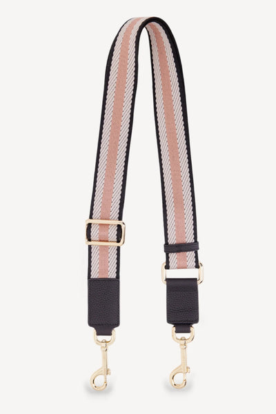 Feature Strap Webbing Black/White/Desert Rose