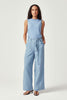 Womens Arlee Singlet Sky blue 100358Vn