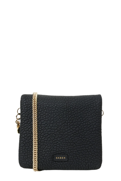 Fox Crossbody Bag-Black Bubble