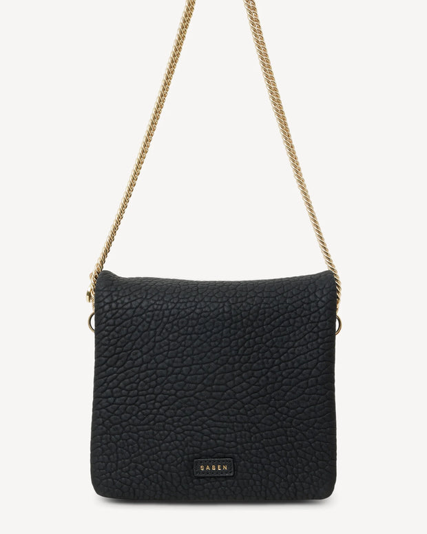 Fox Crossbody Bag-Black Bubble