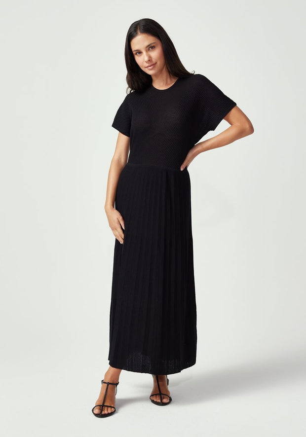Womens Aloe Dress Black 100365VN