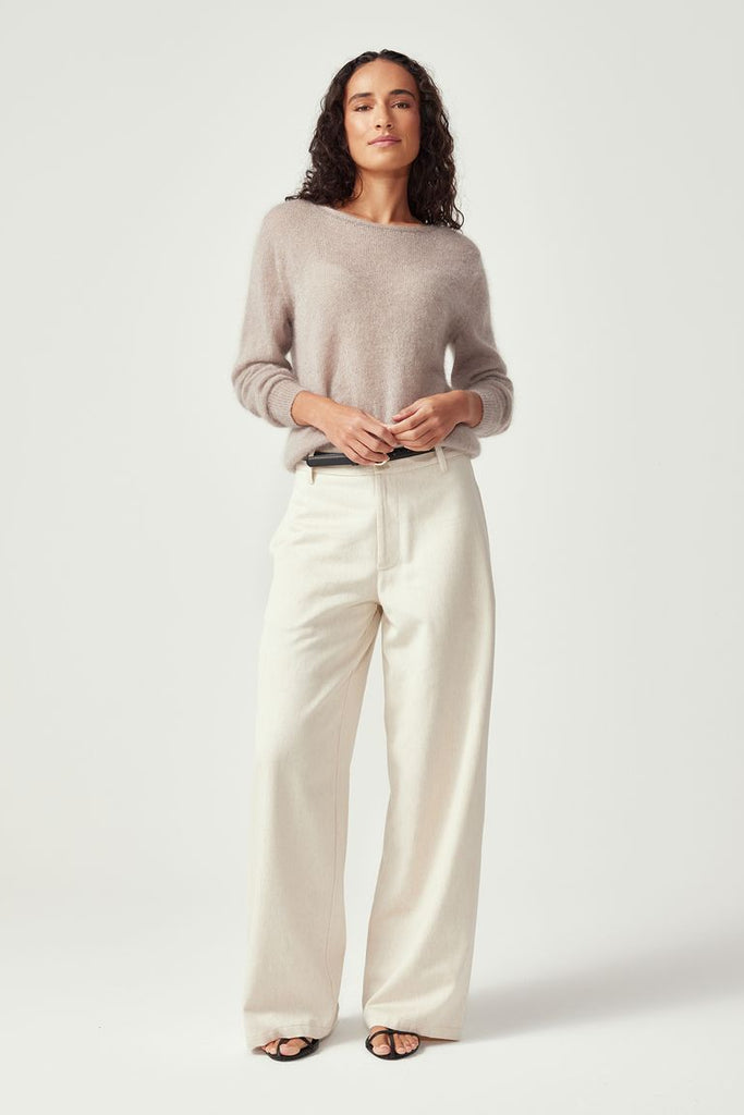 Womens Muse Sweater Natural Clay 100381