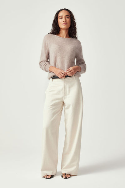 Womens Muse Sweater Natural Clay 100381