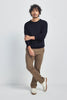 Mens Miles Crew Sweater Deep Blue/Noirberry  100184