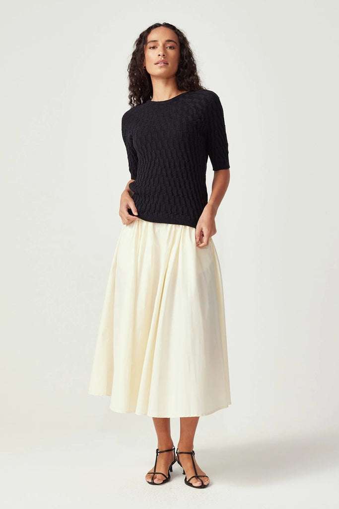Womens Belle Knit Tee Blackberry 100356