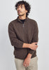 Mens Tanner Half Zip Punga/Chocolate 100406