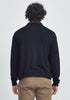 Mens Kai Long Sleeve Polo Deep Blue 100408