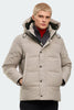 Mens Wyndham Parka CR  Black Label  Limestone 2048MB