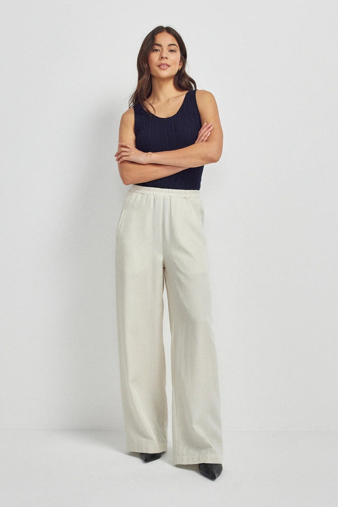 Womens Yumi Pant Bone 600231