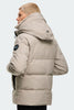 Mens Wyndham Parka CR  Black Label  Limestone 2048MB