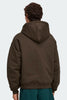 Mens Fuse Reversible Hoodie Bistro Brown/Azurite Blue  1508M