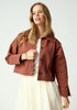 Womens Anna Jacket  Rust 600196