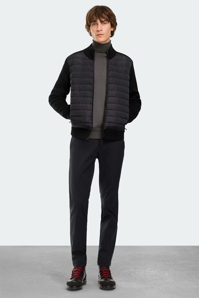 Mens HyBridge® Knit Jacket Black 6830M