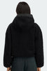 Womens Alberni Fleece Bomber Black/Black 7068W