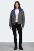 Women Fuse Reversible Hoodie Anchor Grey/Azurite Blue  1507W