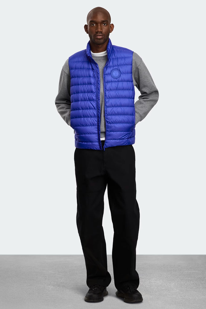Mens Stratus Vest Tonal Label Azurite Blue 2490MT