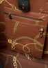 Carter Tote  Tan + Tan Chain Print