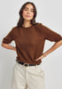 Womens June Knit Tee Gingerbread 100313
