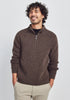 Mens Tanner Half Zip Punga/Chocolate 100406