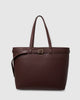 Saben Tia Shoulder Bag Espresso + Bronze