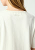 Womens Maelyn Tee White Linen 100466