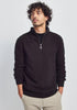 Mens Estuary Half Zip Chocolate/Slate 1500