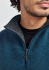 Mens Estuary Half Zip  Deep Teal/Slate 1500
