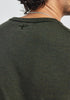 Mens Miles Crew Sweater Deep Forest/Ecru 100184