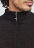 Mens Estuary Half Zip Chocolate/Slate 1500