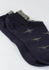Unisex Low-Cut Merino Socks Navy/Grey 6878