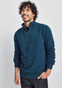 Mens Estuary Half Zip  Deep Teal/Slate 1500
