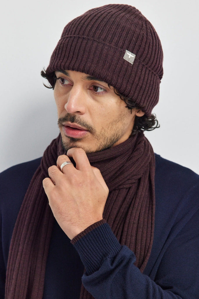 Unisex Forest Beanie Noirberry  0623