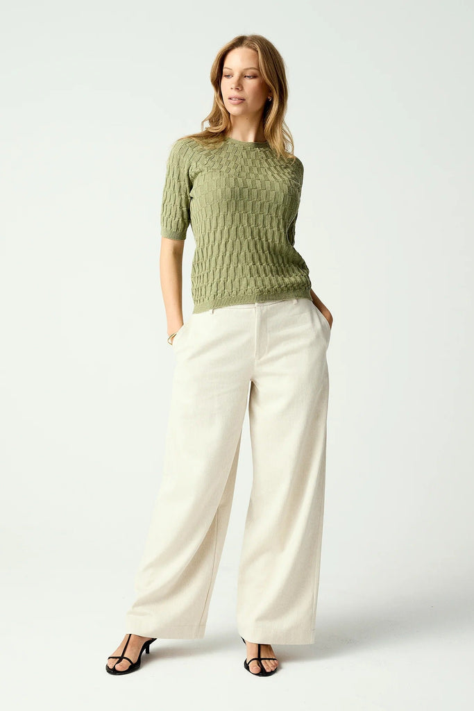Womens Belle Knit Tee Meadow 100356