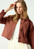 Womens Anna Jacket  Rust 600196